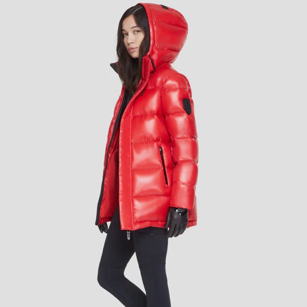 NWT RUDSAK Poppy Red Puffer Jacket - JOJO